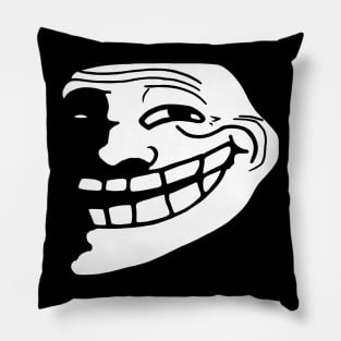 Meme - Trollface - Coolface - Problem? Pillow