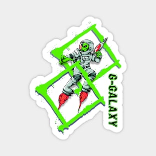 G-Galaxy Alien Astronaut Magnet