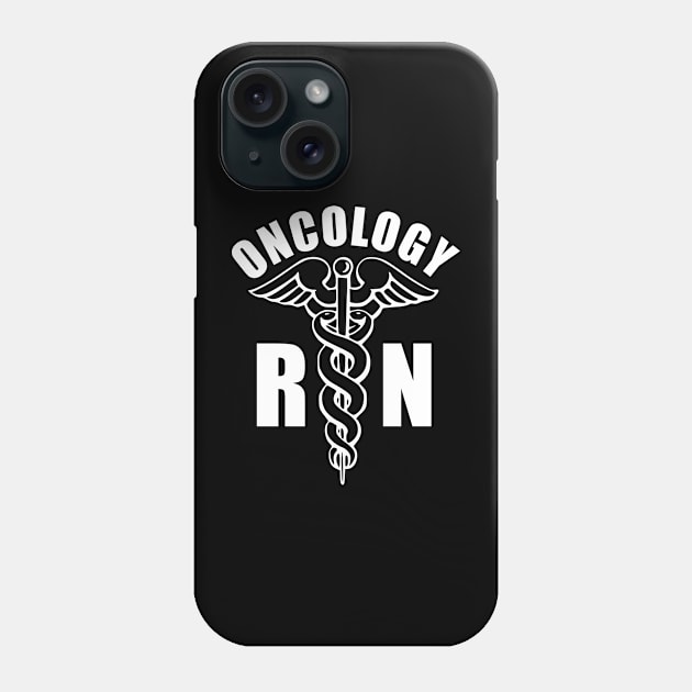 Oncology Nurse - RN Caduceus Phone Case by BDAZ