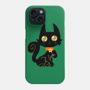 Pretty Black Cat Phone Case