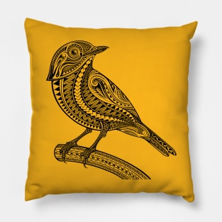 Tribal bird Pillow