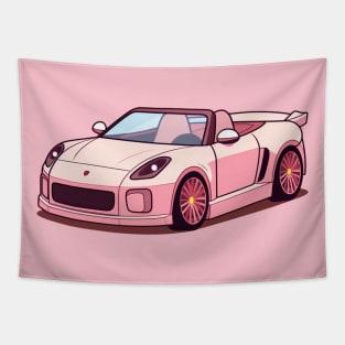 Sports car Tapestry