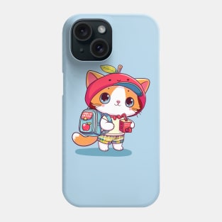 Apple Juice Kitty Phone Case