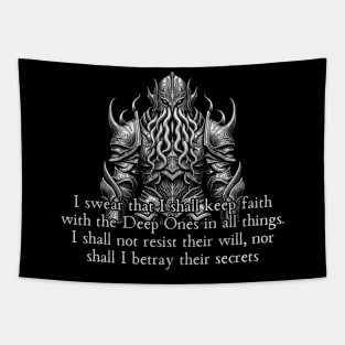 Cthulhu Priest Tapestry