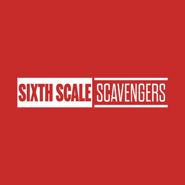 Sixth Scale Scavengers Banner Logo (White) by SixthScaleScavengers