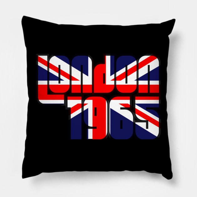 LONDON 1965! Pillow by Contentarama