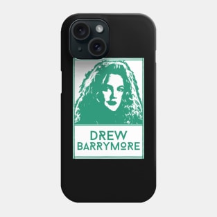 Drew barrymore\\retro fan artwork Phone Case