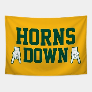 Horns Down - Gold/Green Tapestry