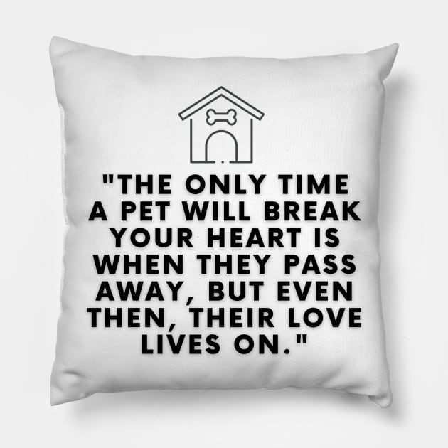 Celebrate Your Love for Pets with this Awesome T-Shirt Design Pillow by Shop-Arts