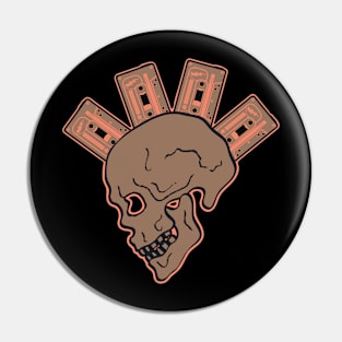 Punk Skull Pin