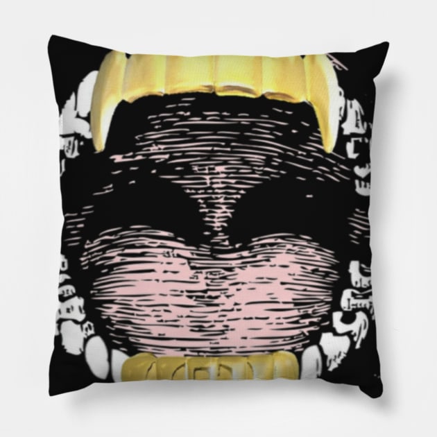 Scream by Thomas Daniels Pillow by Thomasdaniels