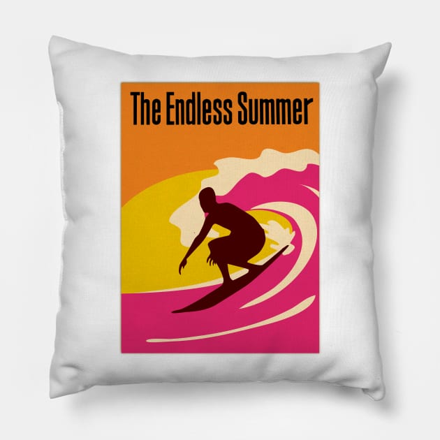 The Endless Summer Pillow by timegraf