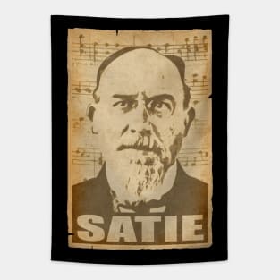 Eric Satie musical notes Tapestry