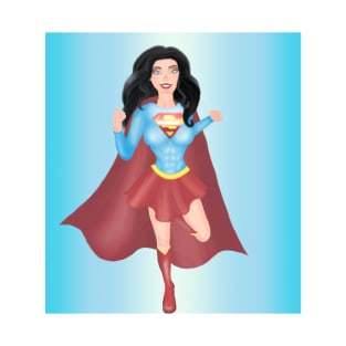 Lois Lane save the world as Superwoman T-Shirt