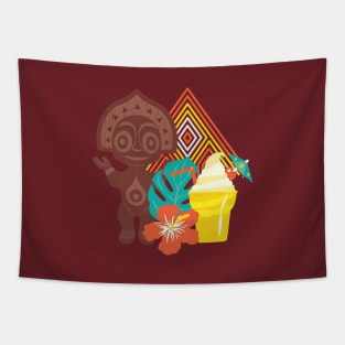 Polynesian Paradise Tapestry