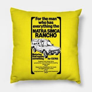 MATRA RANCHO - advert Pillow