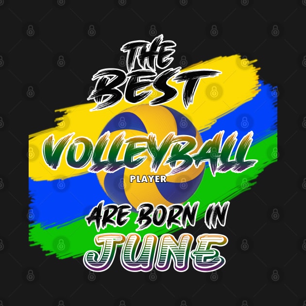 The Best Volleyball Player are Born in June by werdanepo