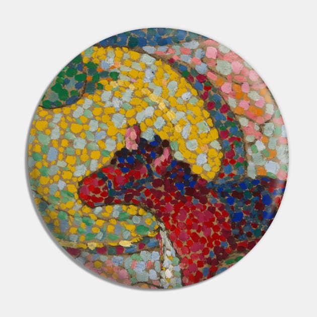 High Resolution Horse by Georgia O'Keeffe Pin by tiokvadrat