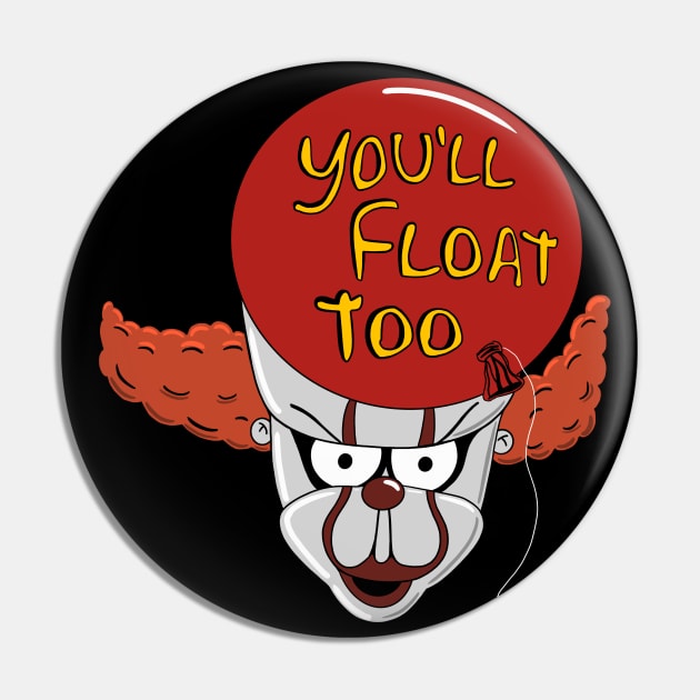 Krusty the Dancing Clown Stephen King IT Pin by Jamie Collins