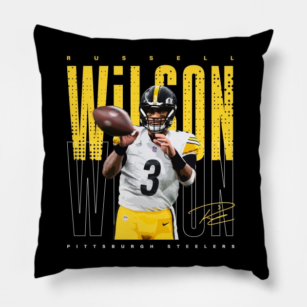 Russell Wilson Pillow by Juantamad