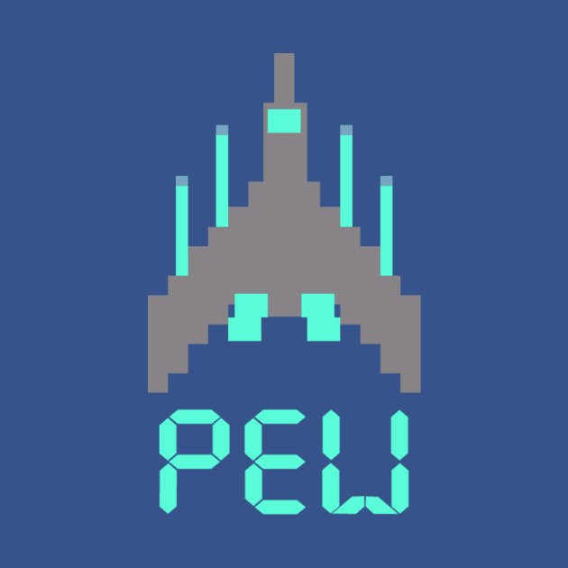 Pixel Spaceship by net_ha_ha_ha