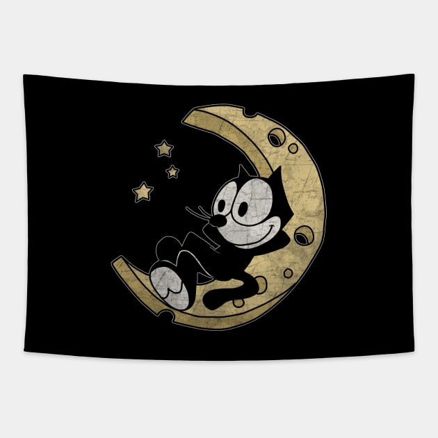 Felix the cat Tapestry by valentinahramov