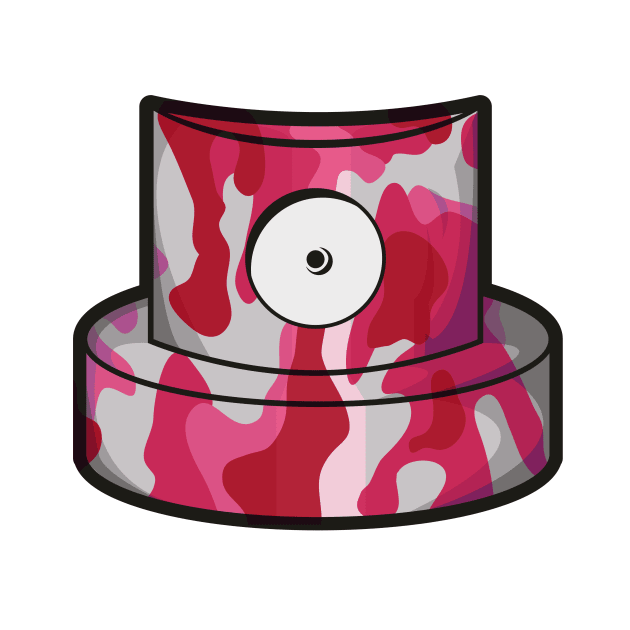 Pink camouflage cap by manuvila