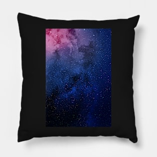 Blue Galaxy Pillow