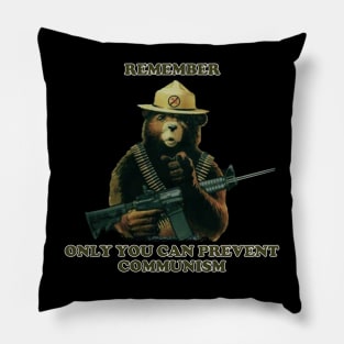 Remeber Only You Can Prevent Communism Pillow