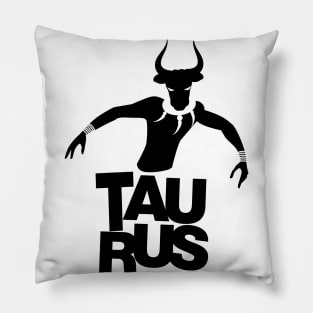 Tribal zodiac. Taurus. Pillow