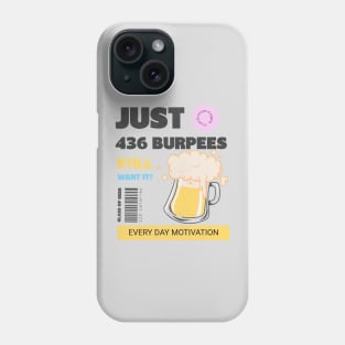 436 Burpees Phone Case