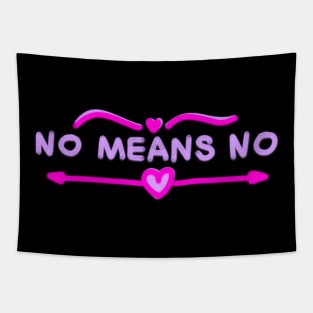 No Means No Tapestry