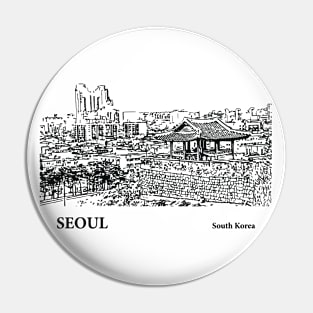 Seoul - South Korea Pin