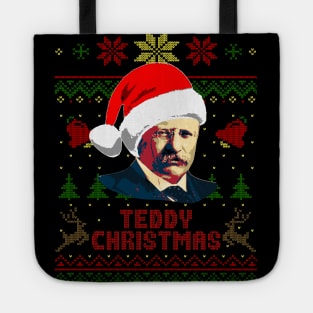 Theodore Roosevelt Teddy Christmas Tote