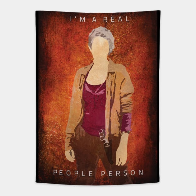 I'M A REAL PEOPLE PERSON Tapestry by CinemApocalypse