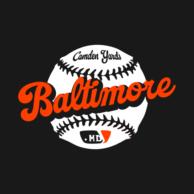 Baltimore Baseball by Throwzack