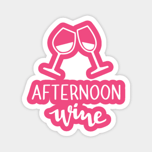 Afternoon Wine Magnet