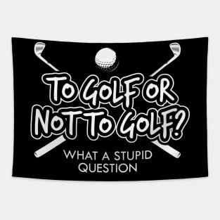 To Golf Or Not To Golf? Tapestry