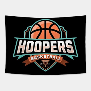 Hoopers Basketball Tapestry