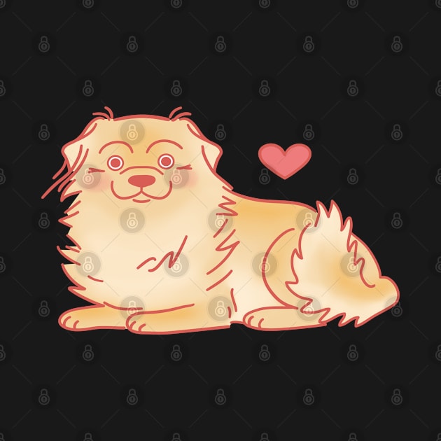 Pekingese by Wlaurence