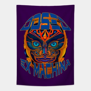 Dosed Ex Machina (12) - Trippy Psychedelic Sci Fi Tapestry