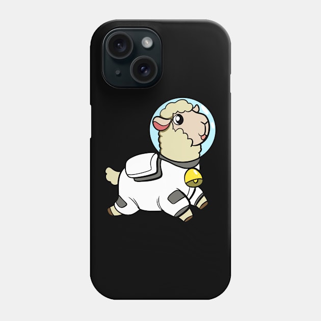 Space Alpaca Phone Case by WildSloths