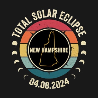 New Hampshire Total Solar Eclipse 2024 American Totality April 8 T-Shirt