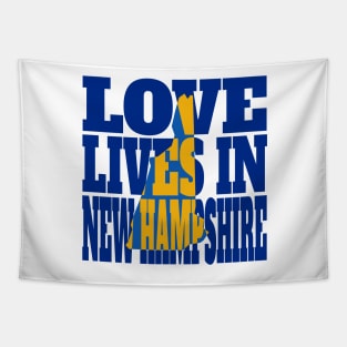 Love Lives in New Hampshire Tapestry