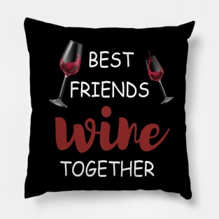 Wine Tasting - Wine Party - Wine Bachelorette Party - Wine Bridal Party - Bridesmaid - Napa - Girls Night Pillow