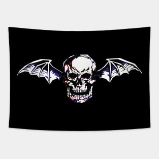 Avenged Sevenfold Logo In Pop Art Tapestry