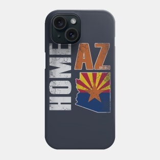 Vintage Arizona Home Flag Map Arizonian Phone Case