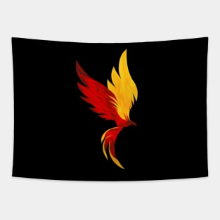 Fire Phoenix alt Tapestry