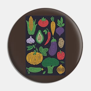 Vegan set Pin