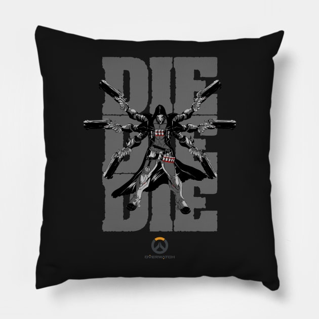 Vitruvian Reaper Pillow by DonCoelhone